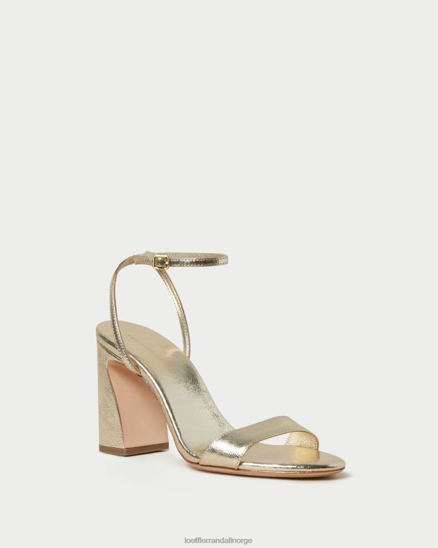 Loeffler Randall sko kvinner malia sandal med buet hæl FT8D50 champagne