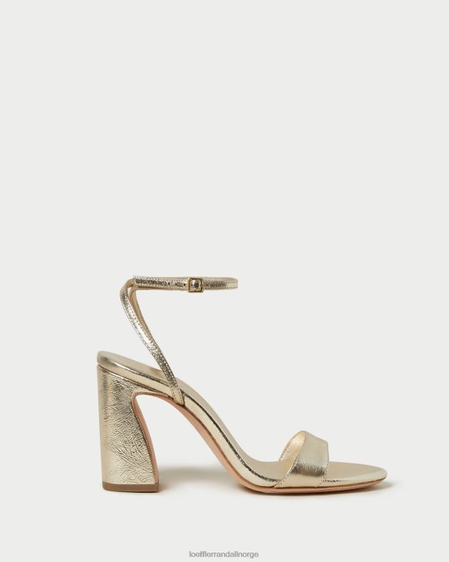Loeffler Randall sko kvinner malia sandal med buet hæl FT8D50 champagne