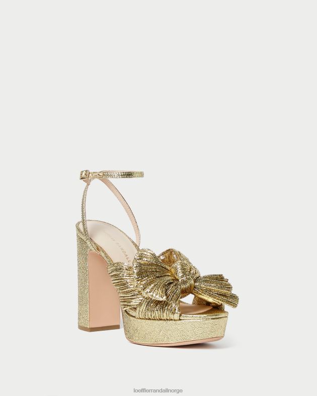 Loeffler Randall sko kvinner natalia plattform bue hæl FT8D89 oro