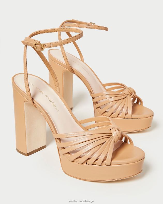 Loeffler Randall sko kvinner rivka knute plattformsandal FT8D39 sanddyne