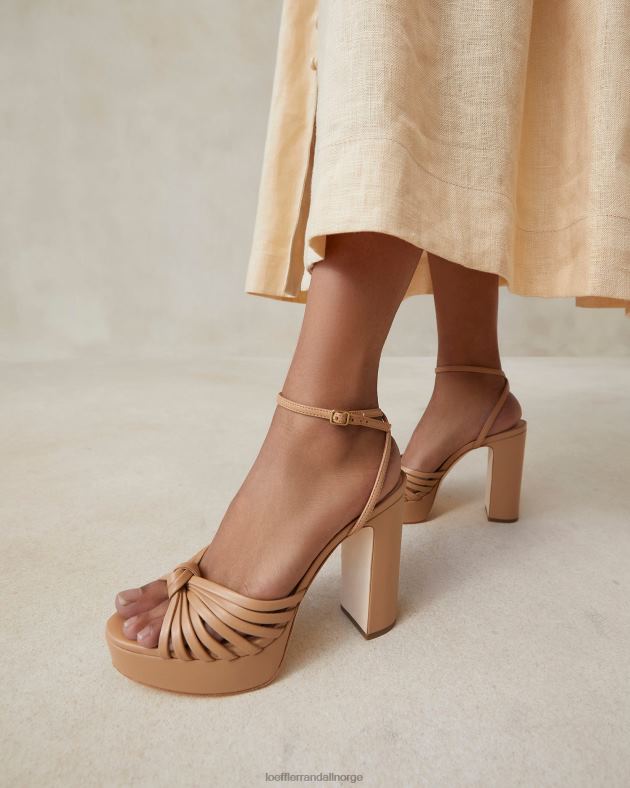 Loeffler Randall sko kvinner rivka knute plattformsandal FT8D39 sanddyne