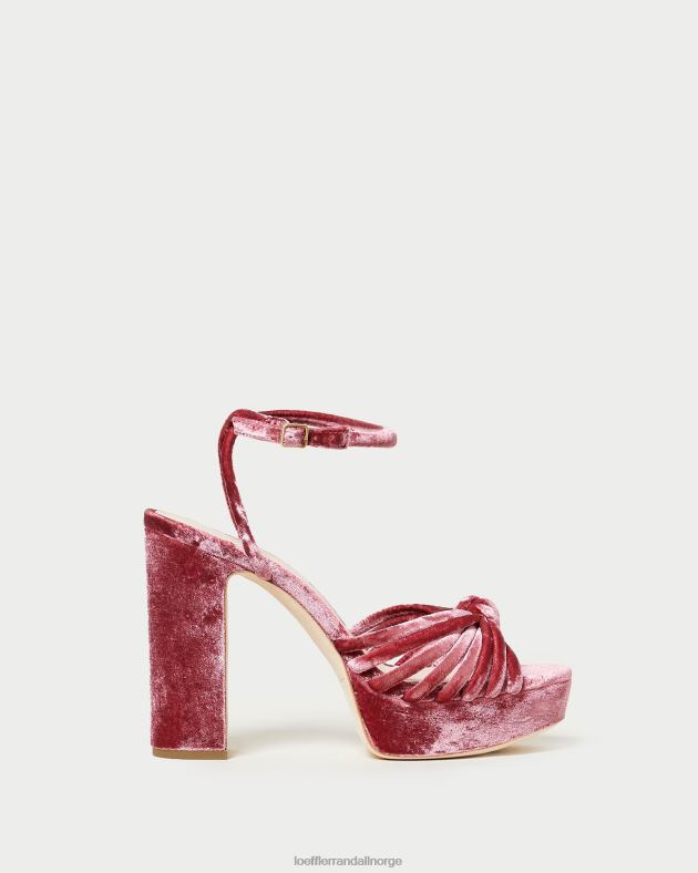 Loeffler Randall sko kvinner rivka knute plattformsandal FT8D48 te rose