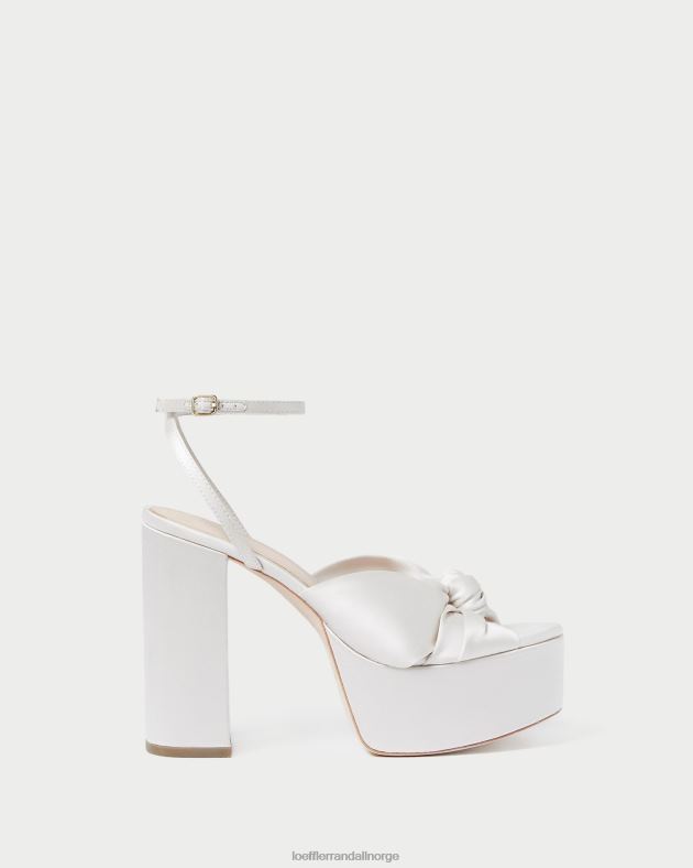 Loeffler Randall sko kvinner roz knute plattform FT8D47 krem