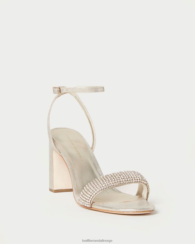 Loeffler Randall sko kvinner shay rhinestone hæl FT8D26 cappuccino