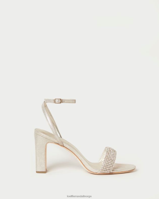 Loeffler Randall sko kvinner shay rhinestone hæl FT8D26 cappuccino