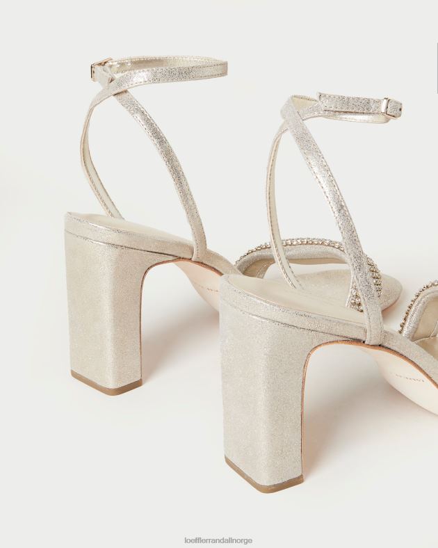 Loeffler Randall sko kvinner shay rhinestone hæl FT8D26 cappuccino