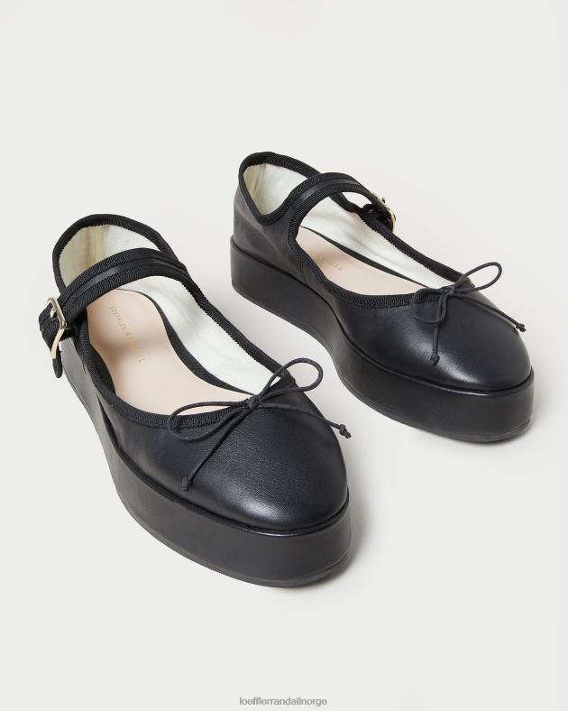 Loeffler Randall sko kvinner leah plattform mary jane FT8D297 svart