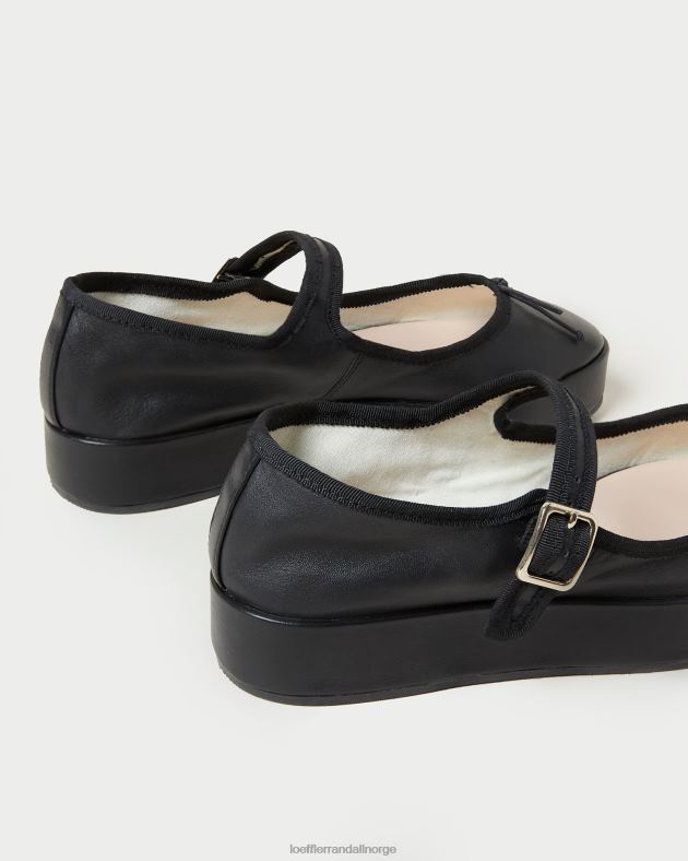 Loeffler Randall sko kvinner leah plattform mary jane FT8D297 svart