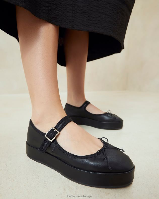 Loeffler Randall sko kvinner leah plattform mary jane FT8D297 svart