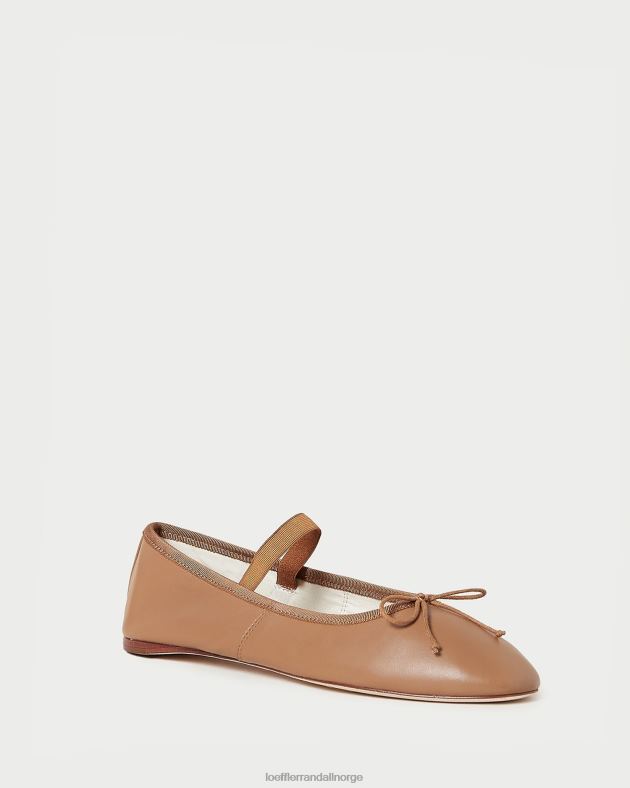 Loeffler Randall sko kvinner leonie ballett flat FT8D295 safari