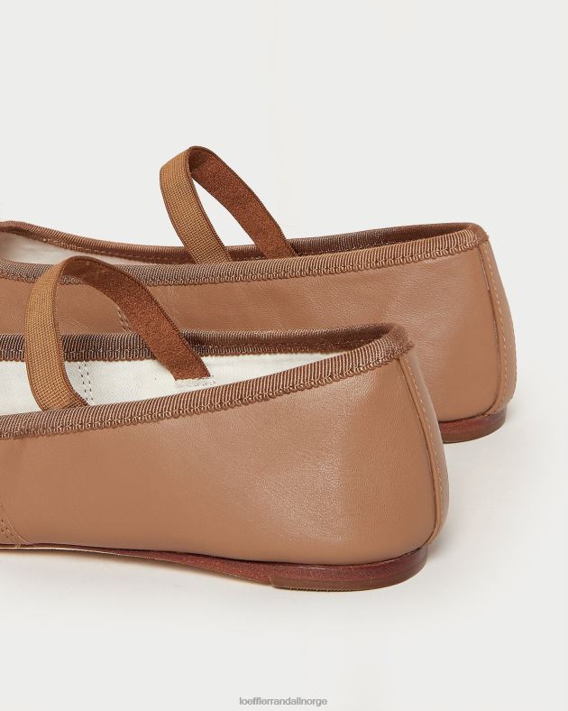 Loeffler Randall sko kvinner leonie ballett flat FT8D295 safari
