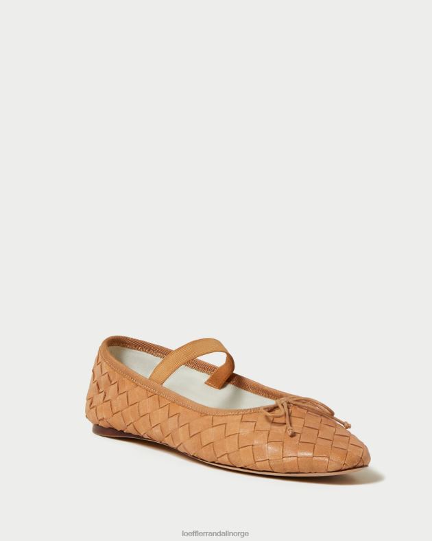 Loeffler Randall sko kvinner leonie ballett flat FT8D298 honning