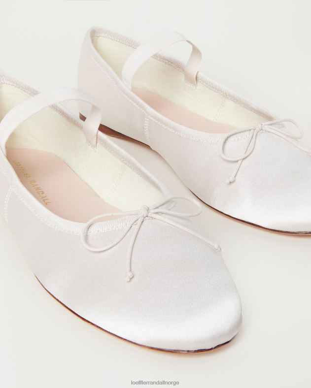 Loeffler Randall sko kvinner leonie ballett flat FT8D300 krem