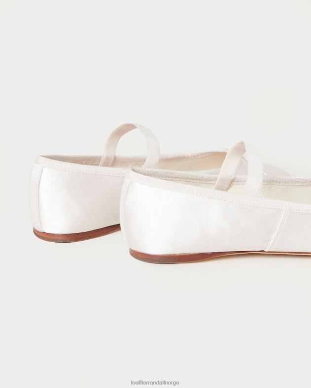 Loeffler Randall sko kvinner leonie ballett flat FT8D300 krem