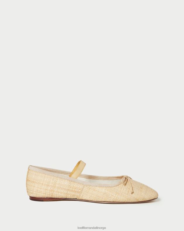Loeffler Randall sko kvinner leonie ballett flat FT8D302 naturlig