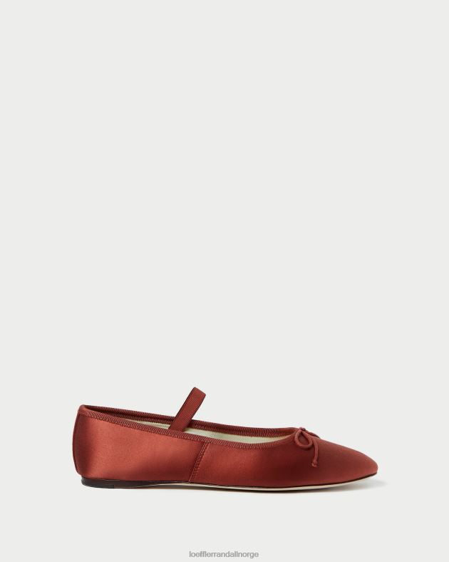 Loeffler Randall sko kvinner leonie ballett flat FT8D310 terrakotta