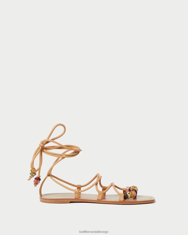 Loeffler Randall sko kvinner Colleen knute sandal med snøring FT8D135 honning