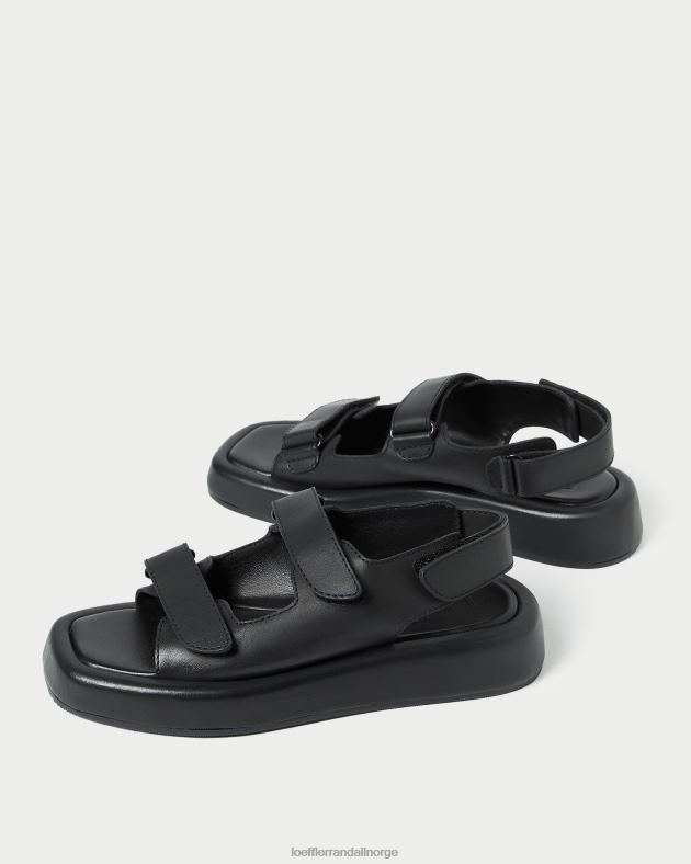 Loeffler Randall sko kvinner blaise plattformsandal FT8D133 svart