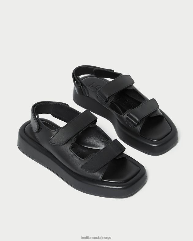 Loeffler Randall sko kvinner blaise plattformsandal FT8D133 svart