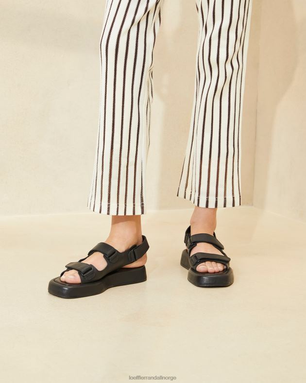 Loeffler Randall sko kvinner blaise plattformsandal FT8D133 svart