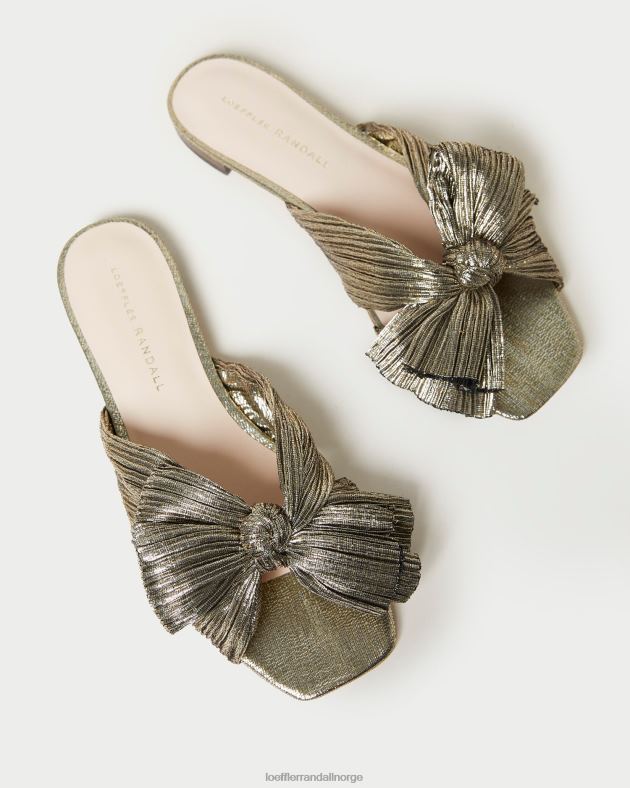 Loeffler Randall sko kvinner daphne buesklie FT8D115 mørkt gull
