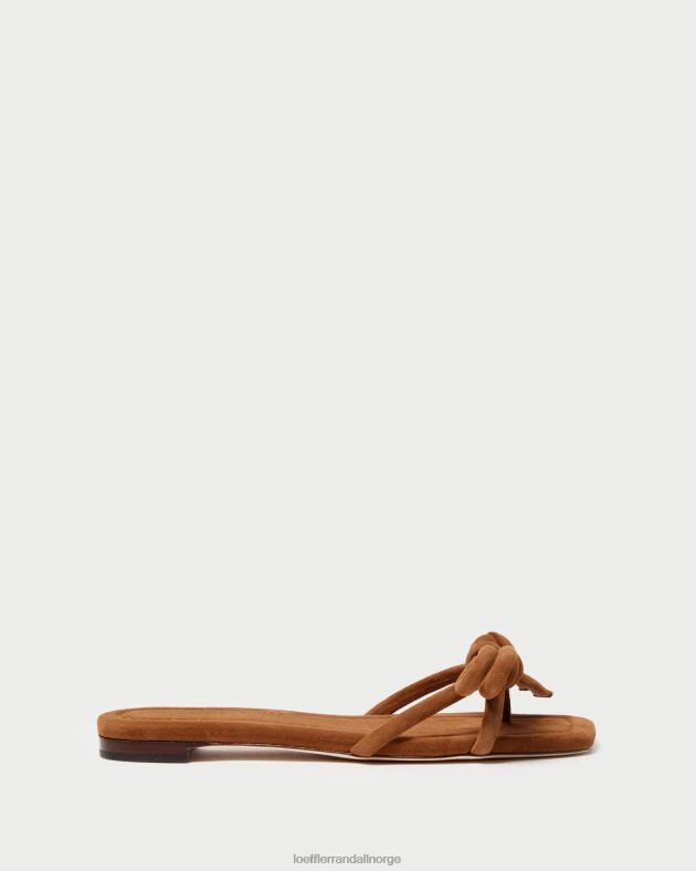 Loeffler Randall sko kvinner hadley sløyfe sandal FT8D105 kakao