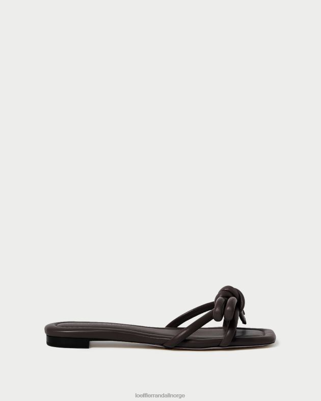 Loeffler Randall sko kvinner hadley sløyfe sandal FT8D130 sjokolade