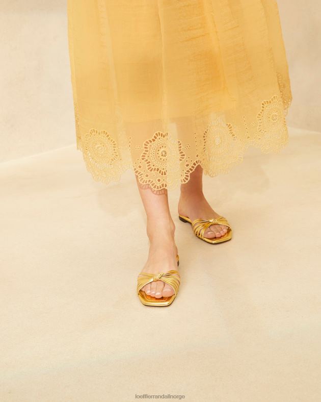 Loeffler Randall sko kvinner izzie knot sandal FT8D127 gull