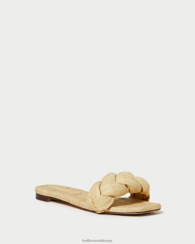 Loeffler Randall sko kvinner joanna flettet sandal FT8D109 naturlig