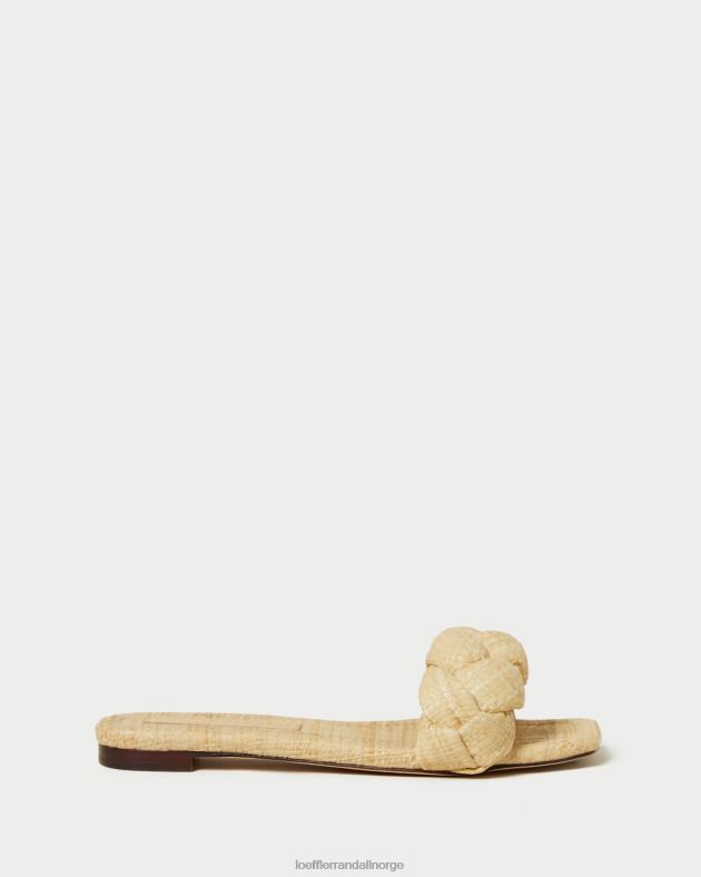 Loeffler Randall sko kvinner joanna flettet sandal FT8D109 naturlig
