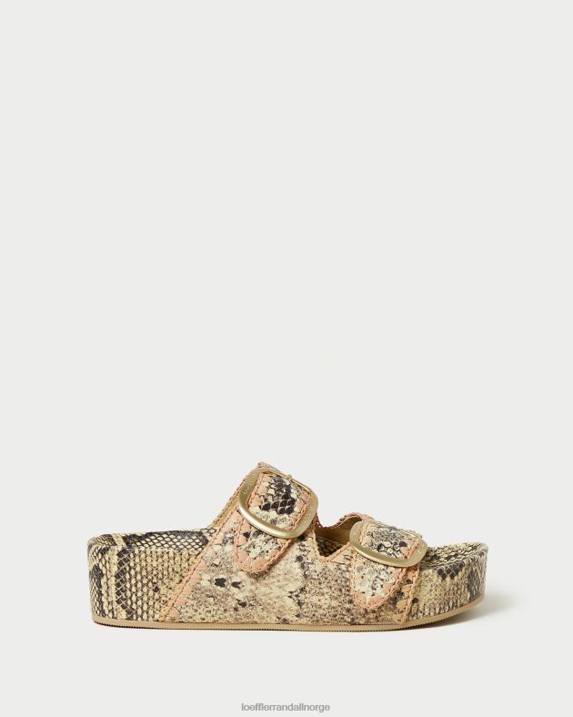 Loeffler Randall sko kvinner theo fotsengssandal FT8D113 bein/rosa