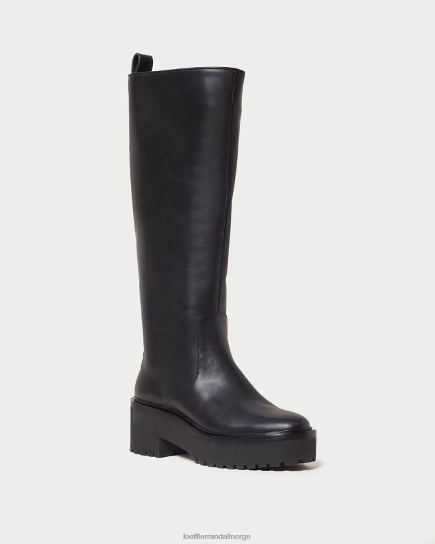 Loeffler Randall sko kvinner carlee høy luggstøvel FT8D290 svart