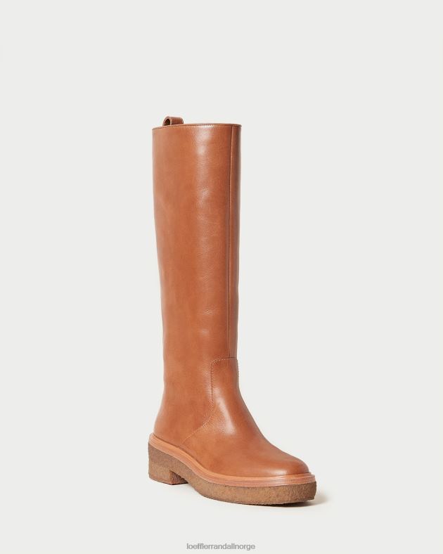 Loeffler Randall sko kvinner collins høy støvel FT8D279 safari