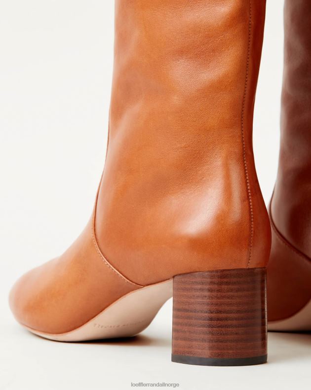 Loeffler Randall sko kvinner gia høy støvel FT8D271 konjakk