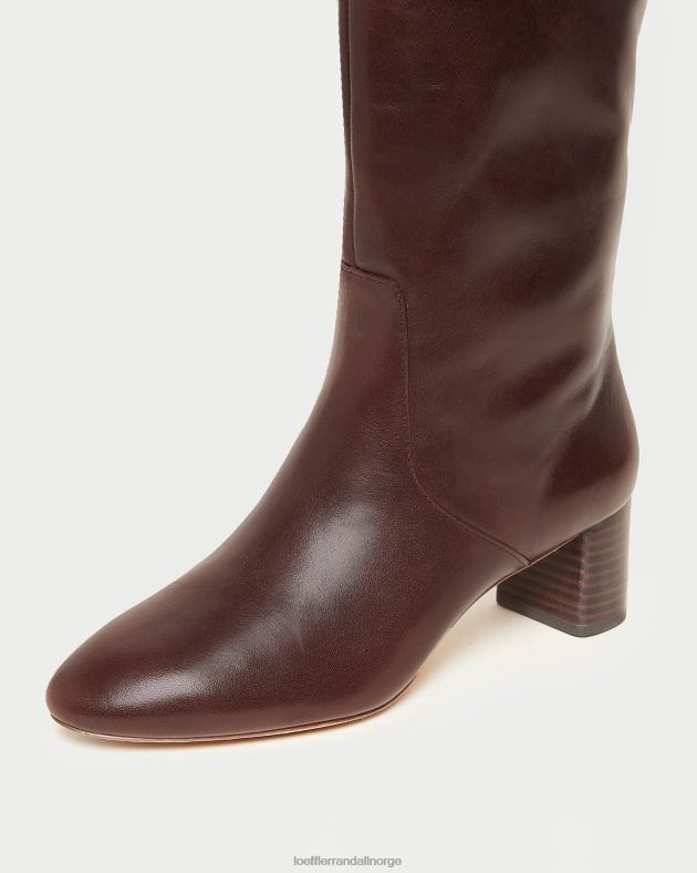 Loeffler Randall sko kvinner gia høy støvel FT8D286 espresso