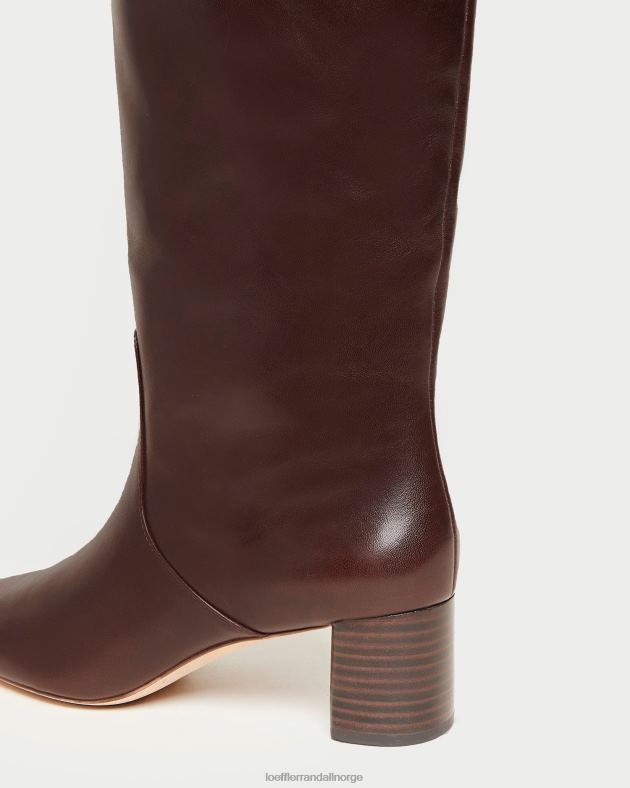 Loeffler Randall sko kvinner gia høy støvel FT8D286 espresso