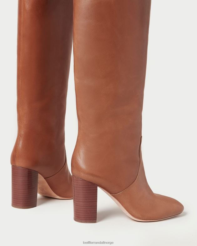 Loeffler Randall sko kvinner gullfarget høy støvel FT8D278 safari