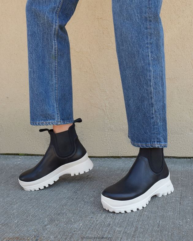 Loeffler Randall sko kvinner tara krem ​​værstøvel FT8D280 svart hvit