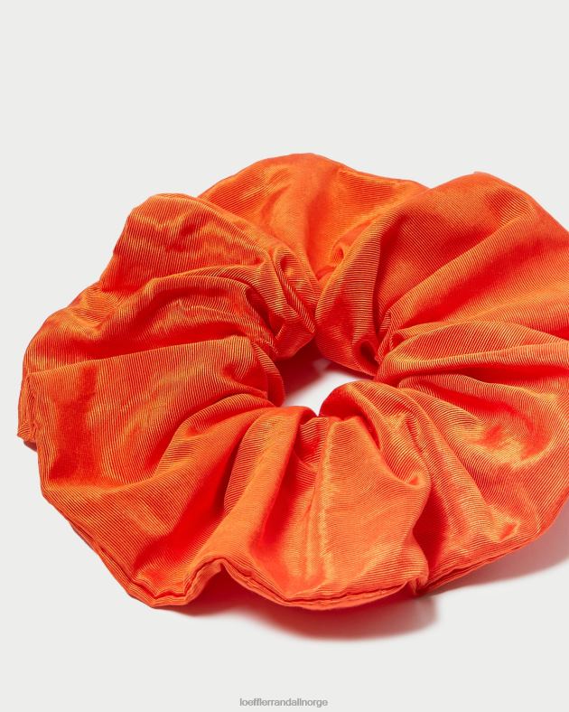 Loeffler Randall tilbehør kvinner astrid oversized scrunchie FT8D156 mandarin
