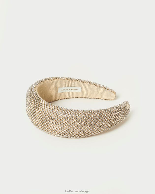 Loeffler Randall tilbehør kvinner bellamy diamant pannebånd FT8D141 gull