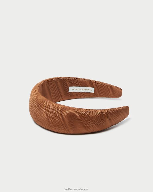 Loeffler Randall tilbehør kvinner bellamy moire pannebånd FT8D153 muskat