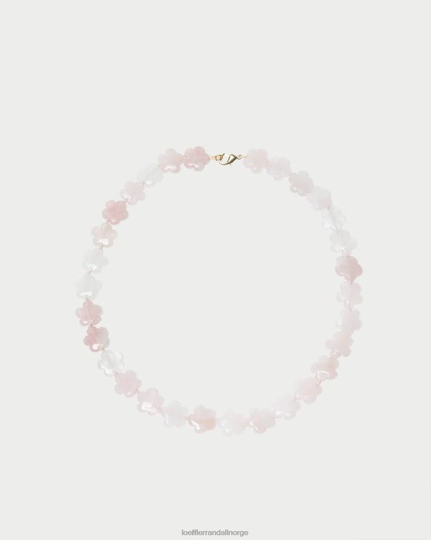 Loeffler Randall tilbehør kvinner mina blomsterperle halskjede FT8D411 ballett