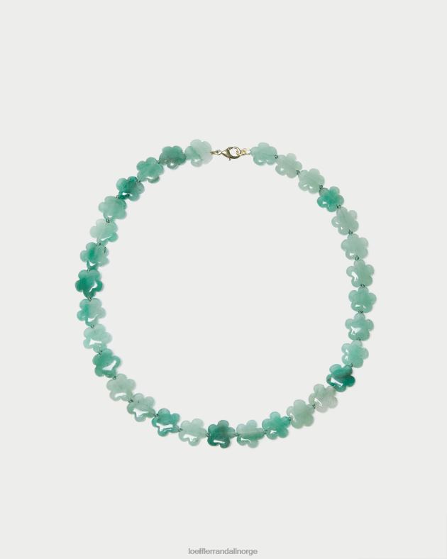 Loeffler Randall tilbehør kvinner mina blomsterperle halskjede FT8D412 salvie