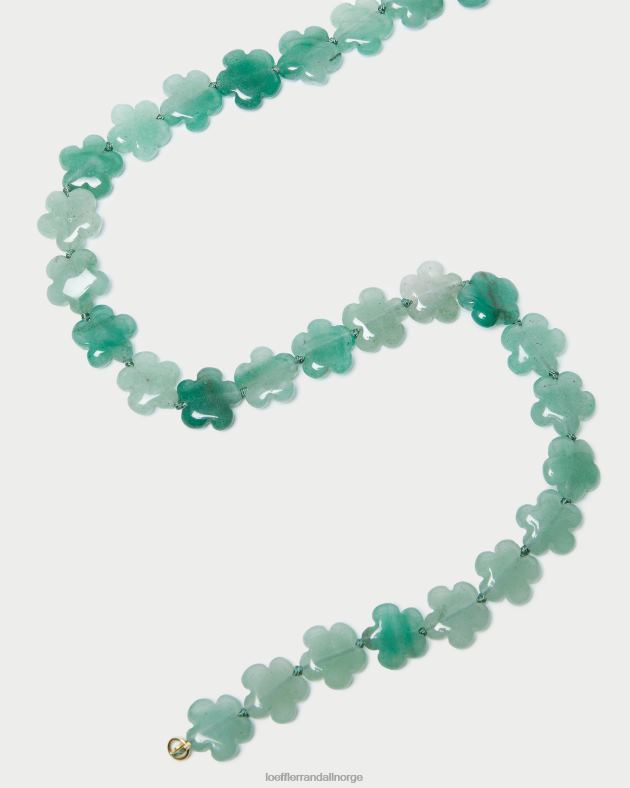 Loeffler Randall tilbehør kvinner mina blomsterperle halskjede FT8D412 salvie